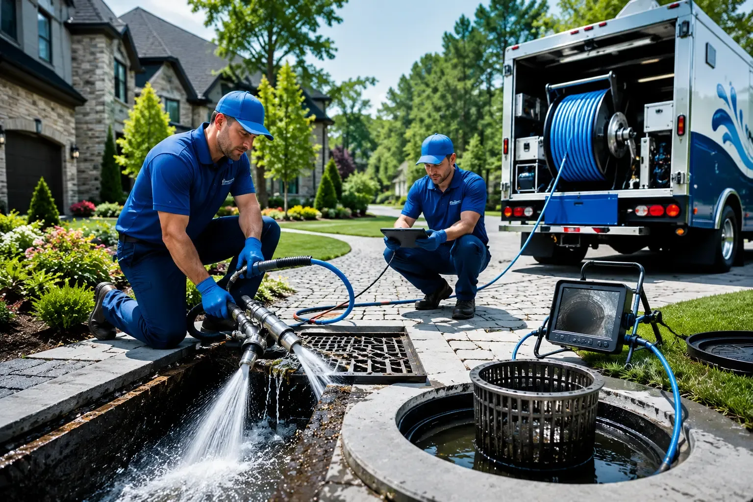 Local outdoor drain cleaning professionals in Mason, TX